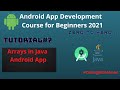 Arrays in Java  Android App| Android App Development course for beginners |tutorial#7|in Urdu