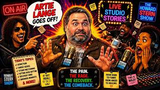 Artie Lange Opens Up About Addiction, Anger, and Recovery | The Howard Stern Show