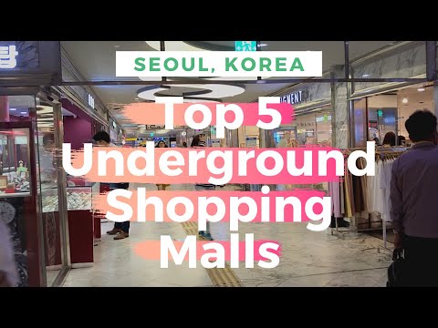 Seoul&amp;#39;s Underground Shopping Malls (Top 5 Underground Shopping Malls)