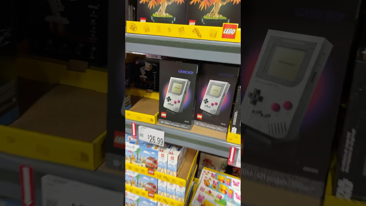 LEGO Game Boy уже в продаже в BJs 😳