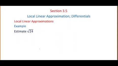 Estimating the square root of 24