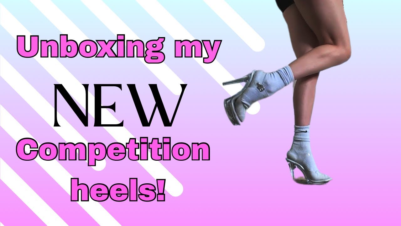 Unboxing my new competition heels!