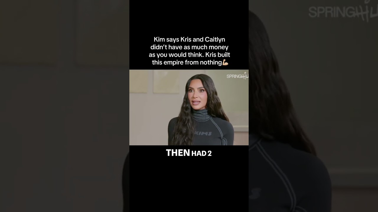 Kris Jenner Built an Empire From Nothing 💼🔥 | Kim Reveals the Truth