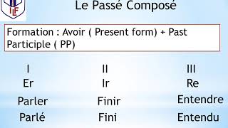 passé composé ( Part 1 )