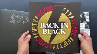 AC/DC - Back In Black (gold vinyl-50th Anniversary) UNBOXING - YouTube