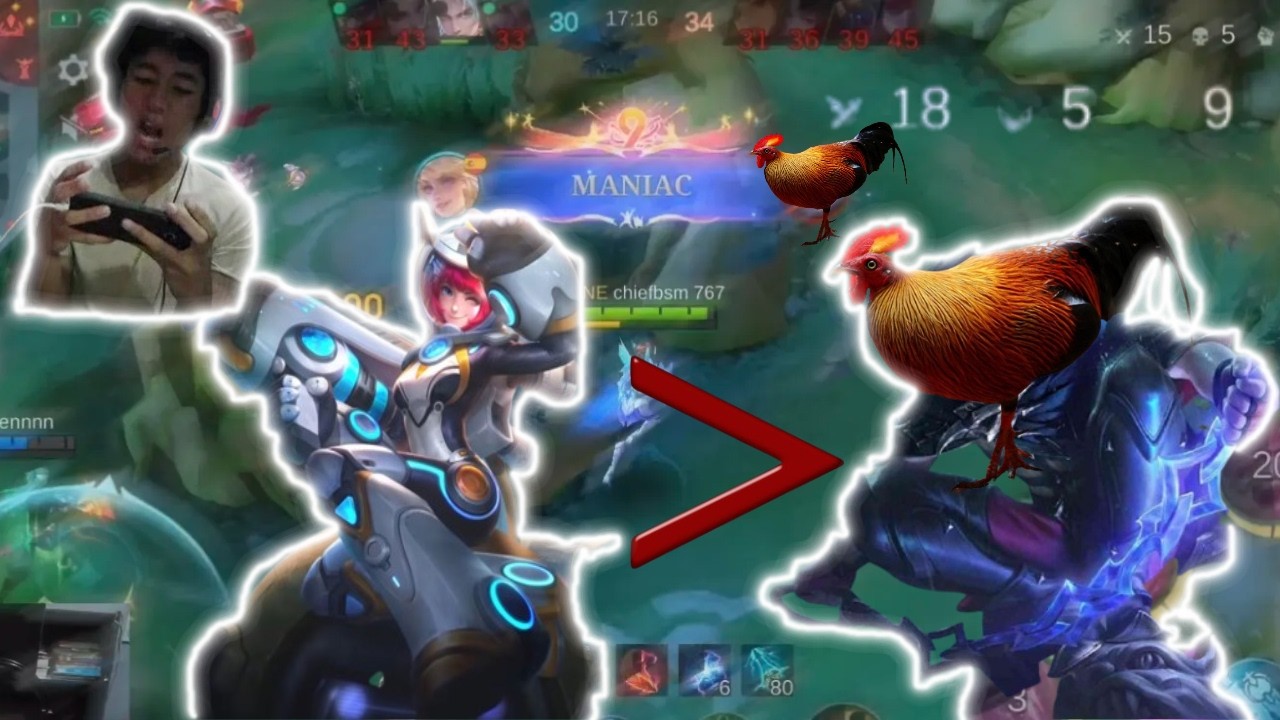 ITS KIMMY TIME!! BANTAI AYAM DI IMO LANGSUNG MANIAC!! JULIAN HERO SAMPAH?! #mlbb #kimmy