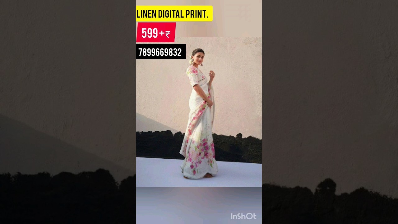 Linen Cotton Digital Print 