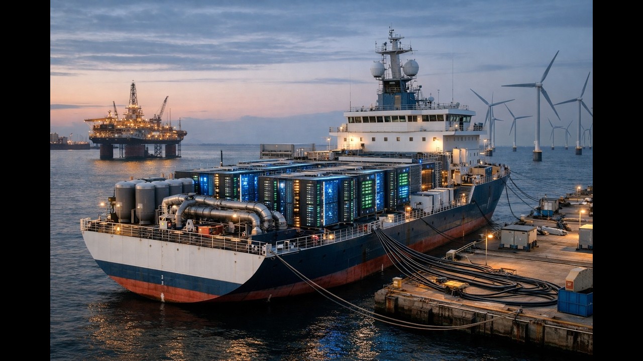 Floating AI Compute Zones:  Ships and ocean-Based Sovereign AI Compute