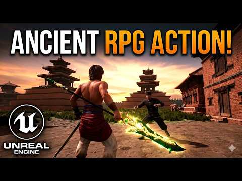 Unreal Engine Action RPG Prototype | Melee Combat & Exploration Preview