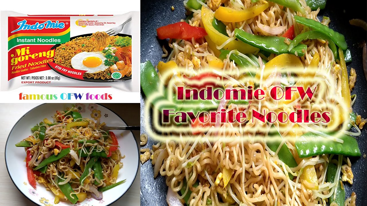 INDOMIE NOODLES / OFW Favorite Noodles Famous OFW Foods/Expat Overseas