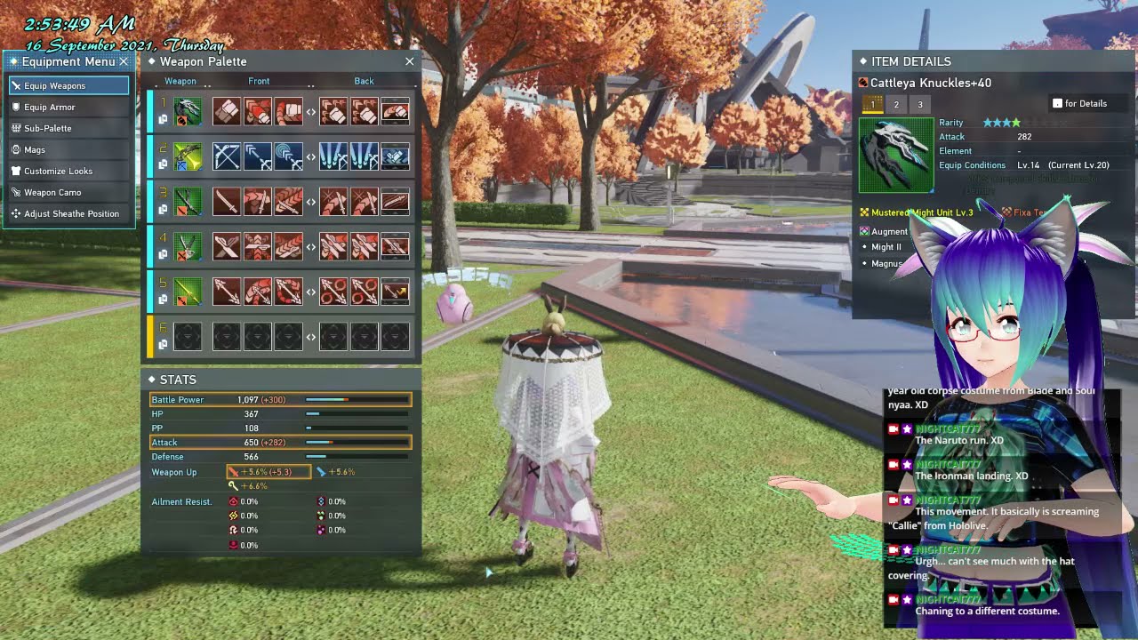 15 Sep 2021 - PSO2 [Steam / Ship 03] - Everyday life of an ARKS defender nya.