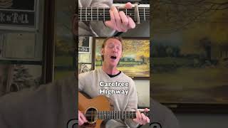 Gordon Lightfoot - Carefree Highway (masterful song and serene strumming guitar part)