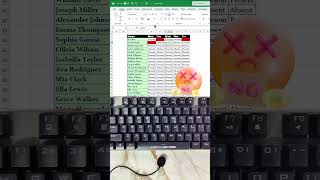 Generate personal QR Code, find the same data in Excel, FREEZE heading row in MS Excel #excel #tip