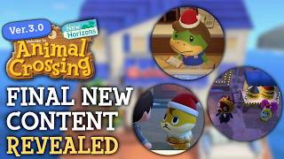 Ostatnia nowa zawartość ujawniona – Animal Crossing New Horizons