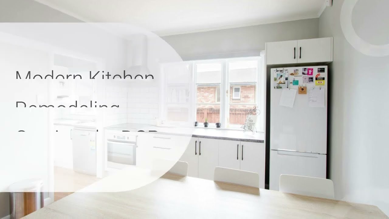 Modern Kitchen Remodeling Services by DCR Tampa