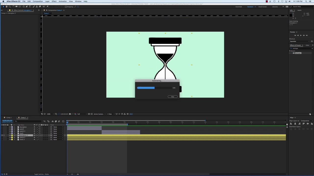 Morphing Graphics into Graphics - YouTube