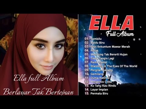 E L L A FULL ALBUM - Lady Rocker Terbaik - Lagu Slow Rock Malaysia Lama Terbaik Sepanjang Zaman