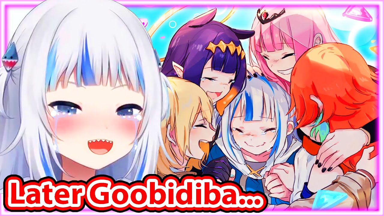 Myth's Emotional Goodbye with Gura 【HololiveEN】