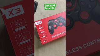 X3 Wireless Gamepad gameplay test🎮Full Review and Unboxing💥How to connect X3 with Mobile,tv,laptop‼️