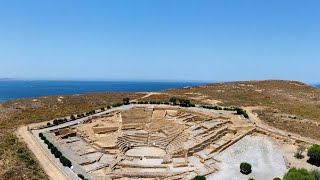 Ifaistia Limnos, Ηφαιστία Λήμνος by drone @Flying_Surfer #limnos