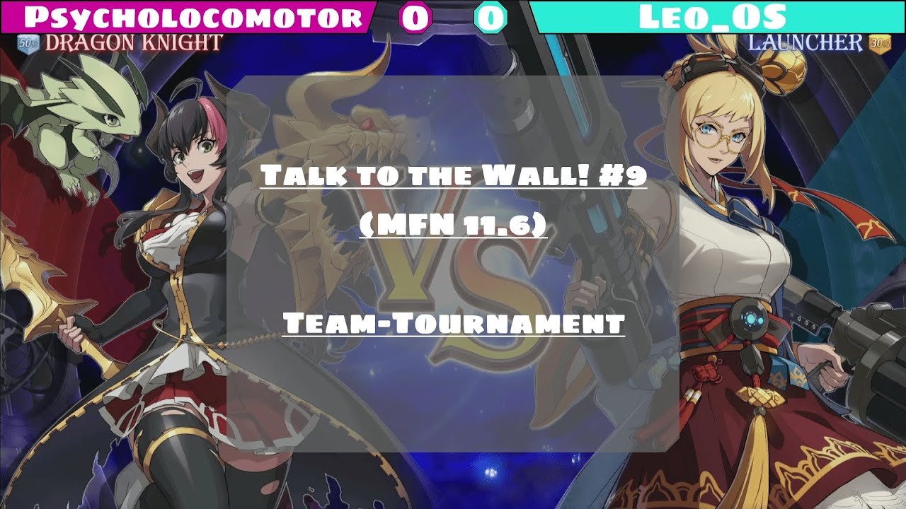 Talk to the Wall! #9 Psycholocomotor vs Leo_OS