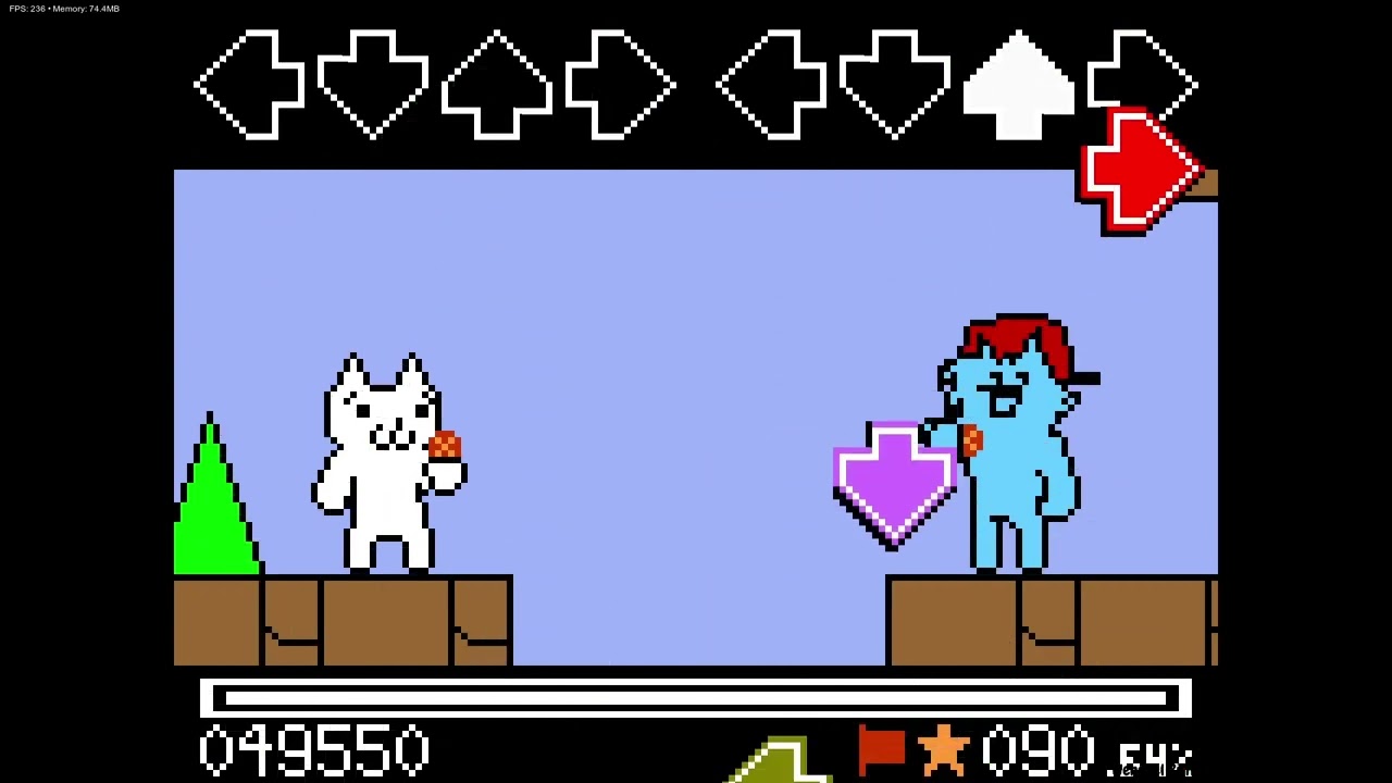 Friday Night Funkin' SMB. Funk Mix: FELINE FRUSTRATION (FNF MOD)