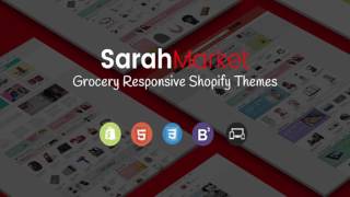SarahMarket – Sectioned Responsive Shopify Theme for Supermarket, Large store, Groceries,