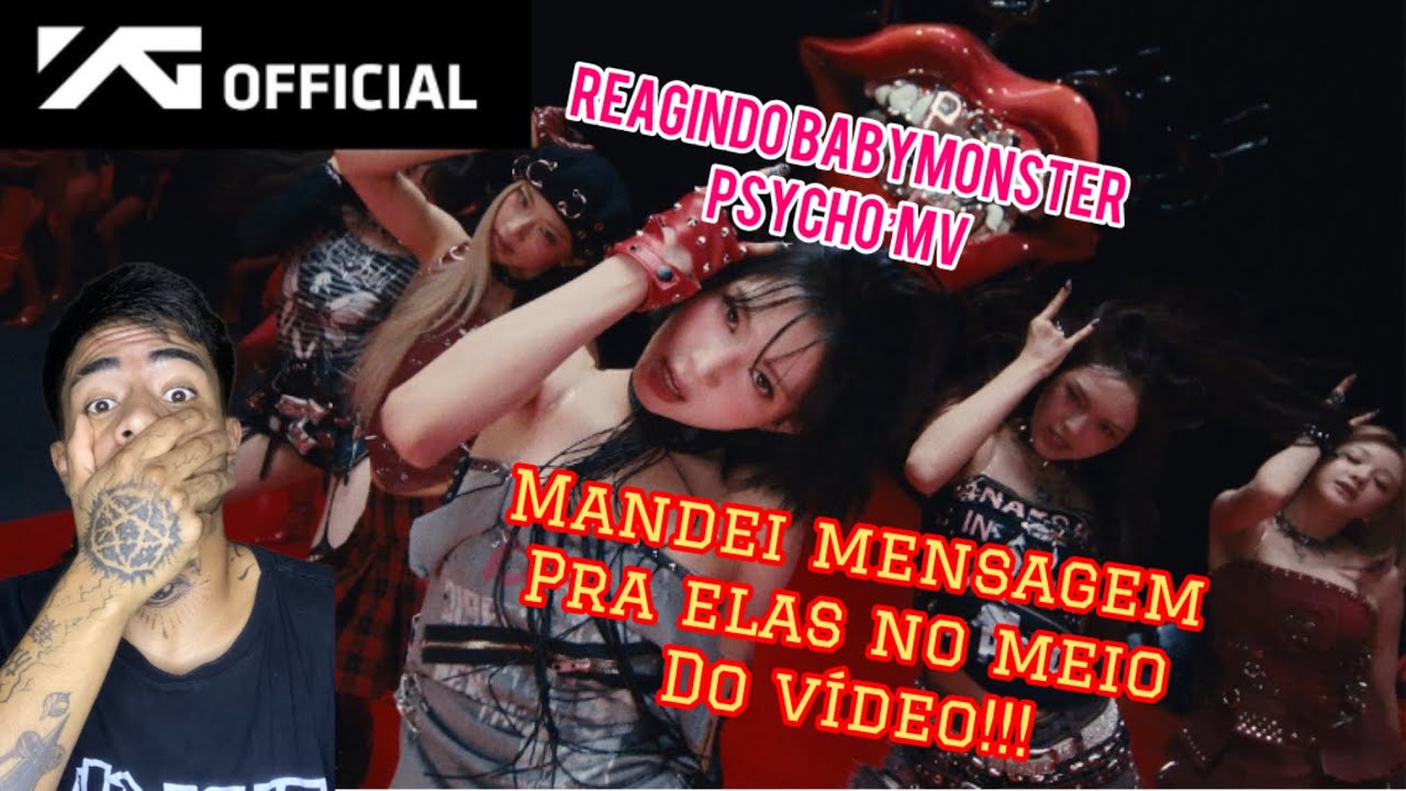 REAGINDO AO GRUPO BABYMONSTER PSYCHO ‘MV 