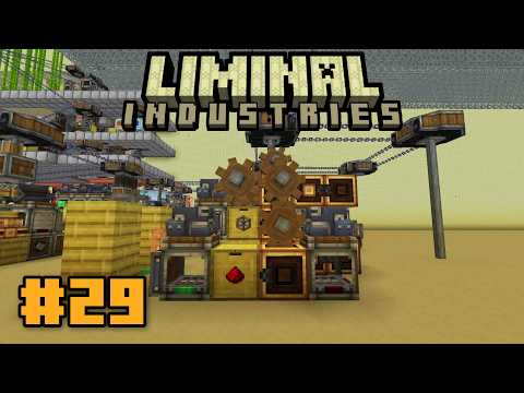 Botania Runes and Redstone Automation - E29 - Liminal Industries Modded Minecraft