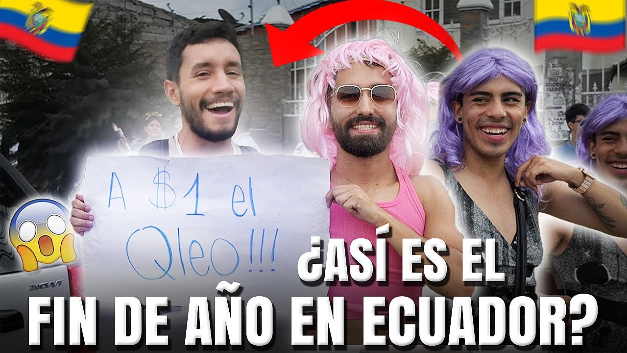Asi se VIVE el FIN DE AÑO en ECUADOR (final inesperado) 🇪🇨