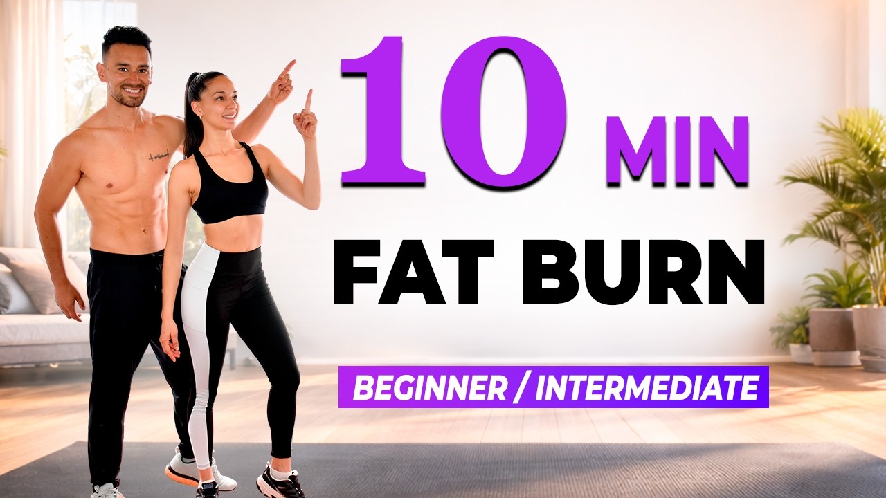 10 MIN FULL BODY WORKOUT AT HOME🔥No Jumping | Beginner & Intermediate