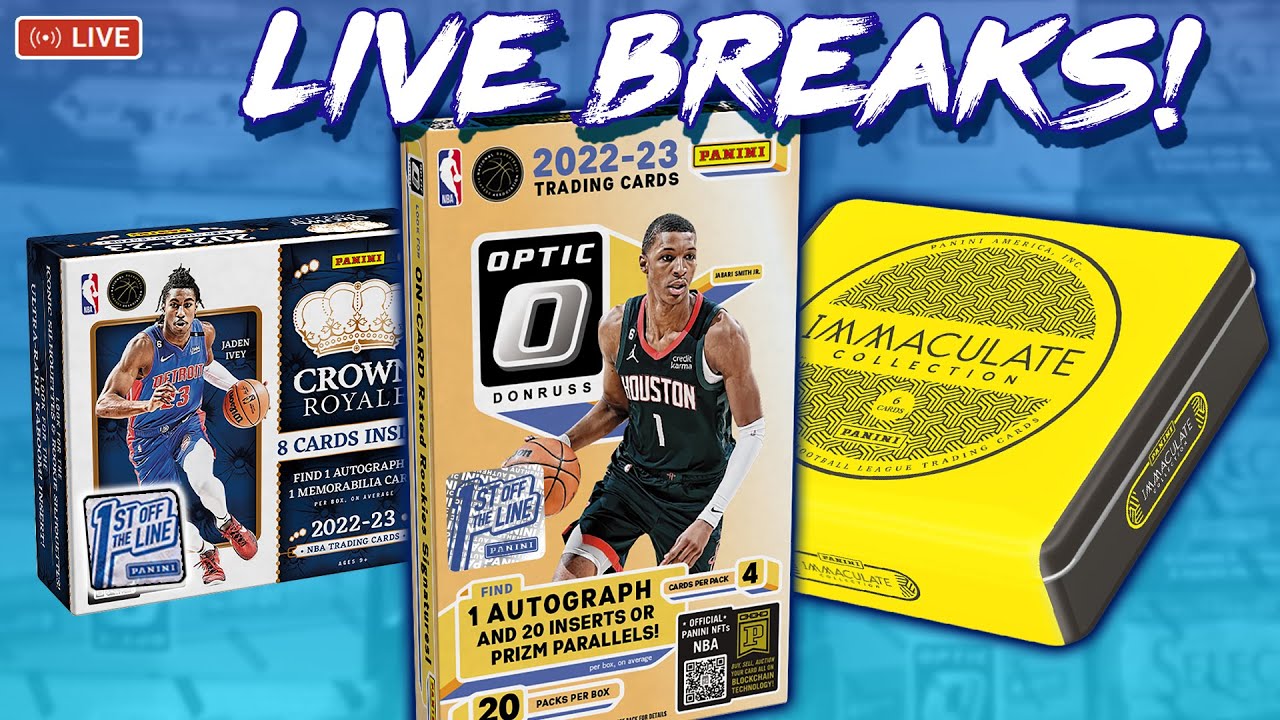 SATURDAY NIGHT BREAKS! Optic NBA + Crown Royale FOTL + Prizm NFL FOTL