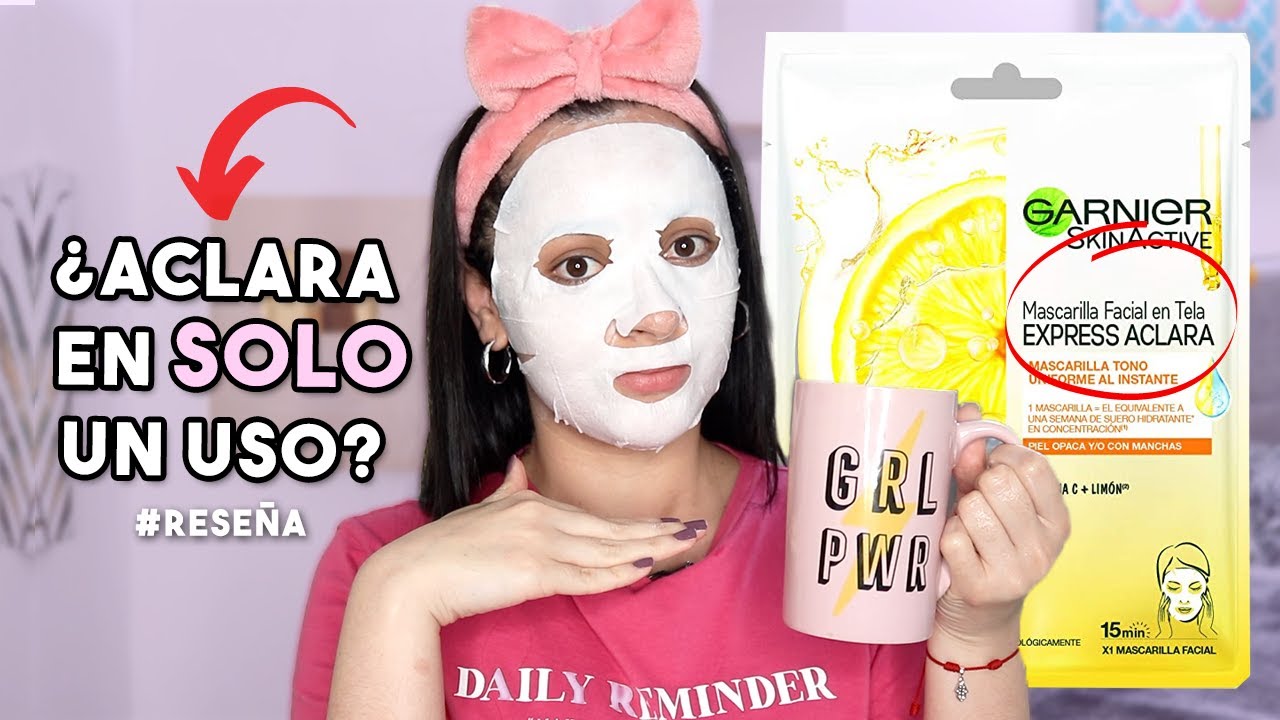 Tipos de mascarillas faciales - Cuidado de la piel - Garnier