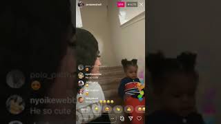 NBA YoungBoy’s Son, Kacey, Cries When Jania Jokingly Says He Can’t Be A Rapper