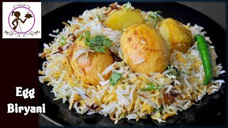 Egg Biryani Recipe | ডিম্ এর দম বিরিয়ানি | Bengali Egg Dum Biryani Recipe | Kolkata Style Biryani