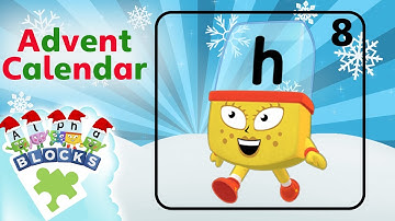 Alphablocks #Christmas Calendar! - H 🎄 | Video Advent Calendar | Learn to Read