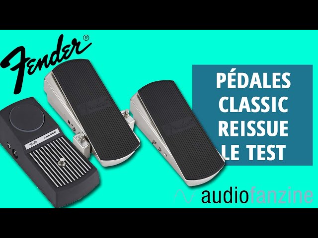 Test des pédales Classic Reissue de Fender (Volume & Volume/Tone