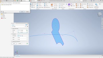 Autodesk Inventor 2020: 8: 3D Sweep