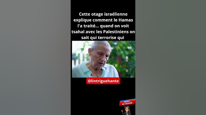 #témoignage d'une ex otage du #hamas . Les #palestiniens ne pourront pas en dire autant 💔🇵🇸 #info