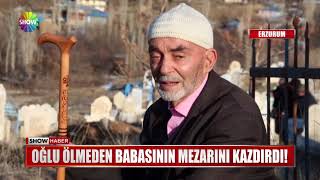 Oğlu ölmeden babasının mezarını kazdırdı! Resimi