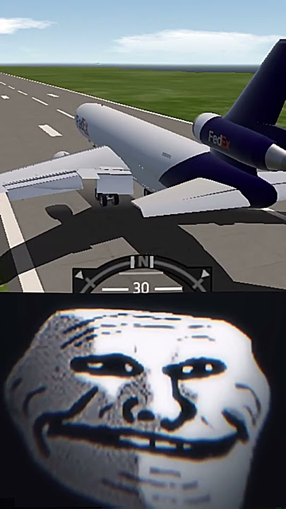 Fedex Flight 80 😰 #fypシ #random #simpleplanes #viral #idk #bored #scary #plane #planecrash