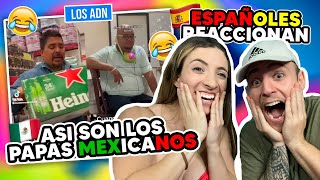 LOS PADRES MEXICANOS son UN DESMADRE! 😂 | ESPAÑOLES REACCIONAN a HUMOR MEXICANO