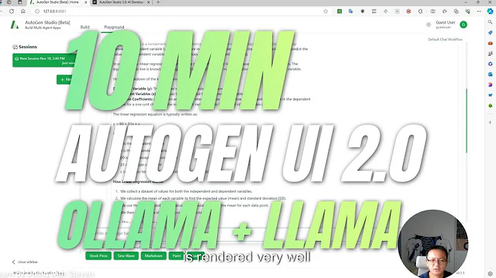 🚀 AutoGen Studio 2.0 Tutorial | Build Agent Workflows Without Coding! 🛠️