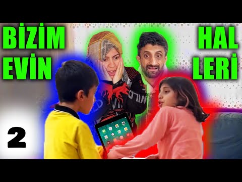 BİZİM EVİN HALLERİ !! HER EVDE YAŞANAN  4 OLAY / Eğlenceli Çocuk Videosu - Funny Kids Videos