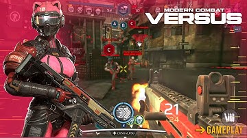 Modern Combat Versus - Gameplaye [PC Gameplay] (Android, IOS)