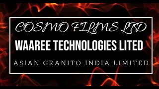 Asian Grantio India Stock Split | Cosmo Films Buyback | Waaree Technologies Bonus | November 2020