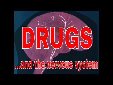 " 약물과 신경계 " 1972년 마약 방지 공포 영화 마약 및 약물 남용 XD43304