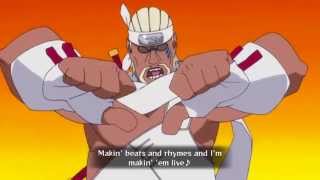 Naruto Ultimate Ninja Storm Generation - Killer Bee's Rap Japanese + English lyrics