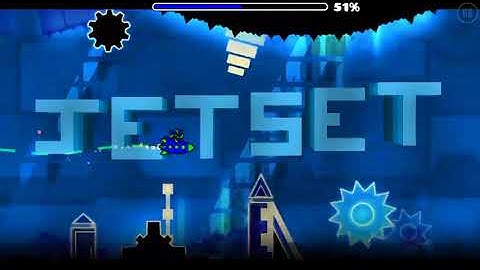 Geometry dash recent level || The jetset (hard) by Dragonswag
