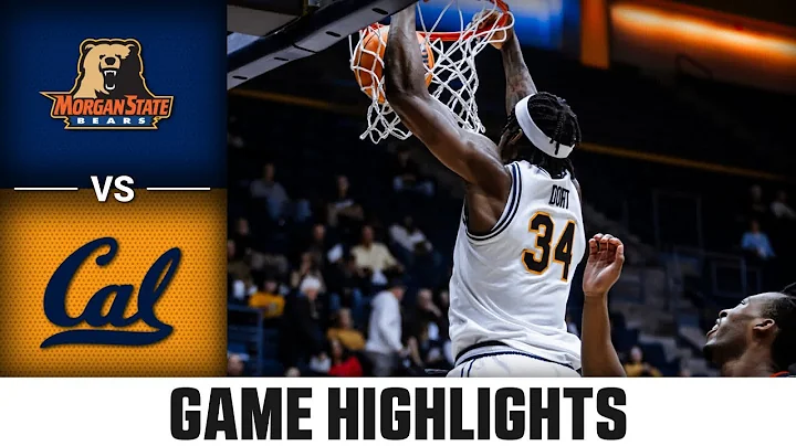 Morgan State vs. Cal Game Highlights | 2025-26 ACC Men's Basketball